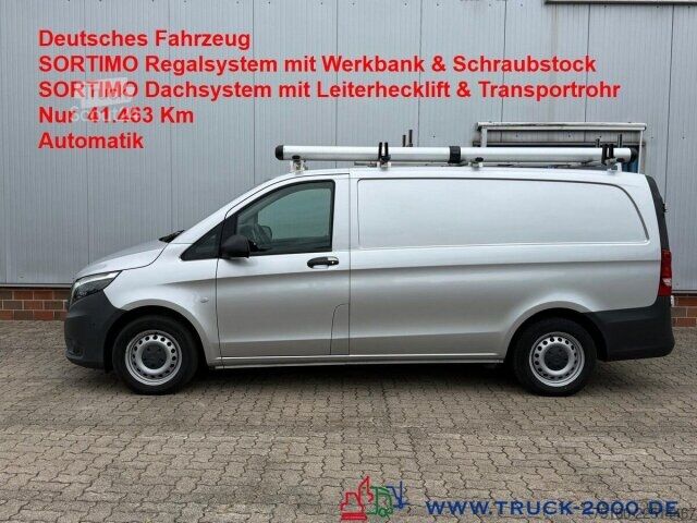 Slēgtais furgons Mercedes-Benz Vito 114 AUT Lang Sortimo Werkstatt & Dachsystem