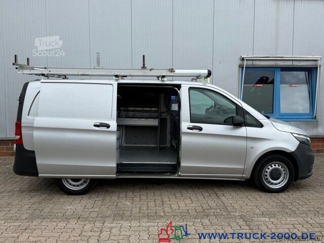 Slēgtais furgons Mercedes-Benz Vito 114 AUT Lang Sortimo Werkstatt & Dachsystem