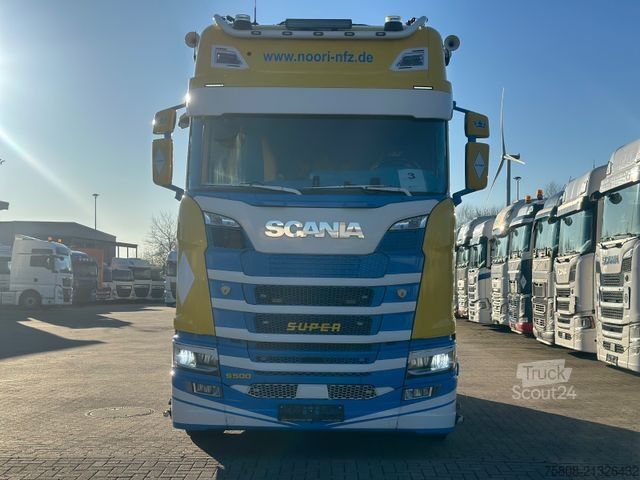 Standardowy ciągnik siodłowy SCANIA S500 Xenon Retarder Standklima LED ACC