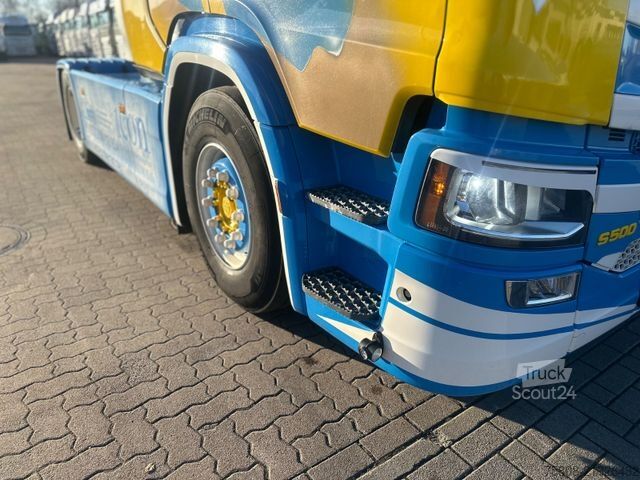 Standardowy ciągnik siodłowy SCANIA S500 Xenon Retarder Standklima LED ACC