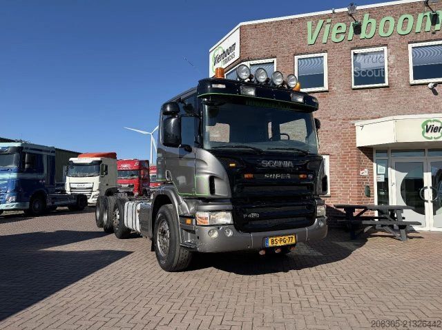Châssis de camion SCANIA P420 P 420 CB8X2/4 HNA Manual gearbox / Euro5 /