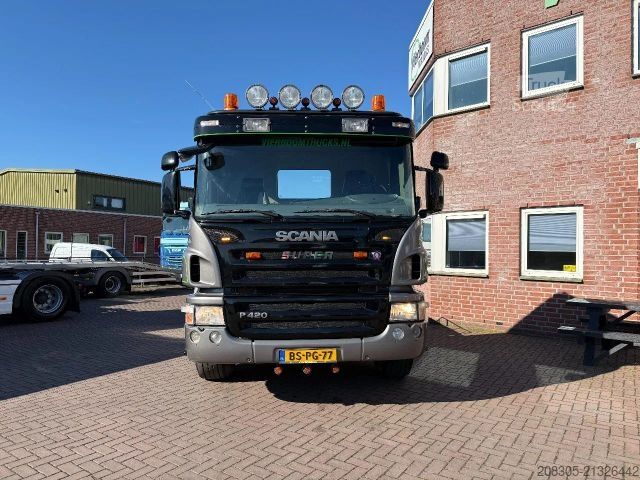Châssis de camion SCANIA P420 P 420 CB8X2/4 HNA Manual gearbox / Euro5 /