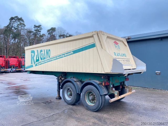 Semirimorchio ribaltabile MÖSLEIN SKSM 2.Achs-Kippmulde mit Liftachse 24m³