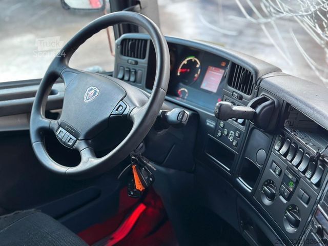 Camion pour bétail SCANIA G380 BL 4x2 1.Stock Menke-Janzen Viehw. *UNFALL*