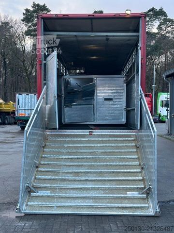 Camion pour bétail SCANIA G380 BL 4x2 1.Stock Menke-Janzen Viehw. *UNFALL*