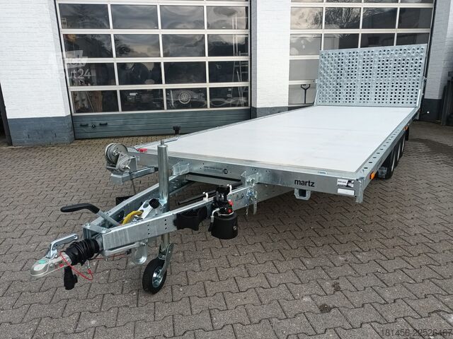 Släpvagn för tunga maskiner trailershop Martz UNIVERSAL GT Kipp 600/3 S 3500kg