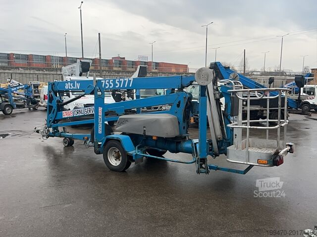 Släpvagnsmonterad bomlyft Genie TZ-50 DC w/ Drive 17.09 m