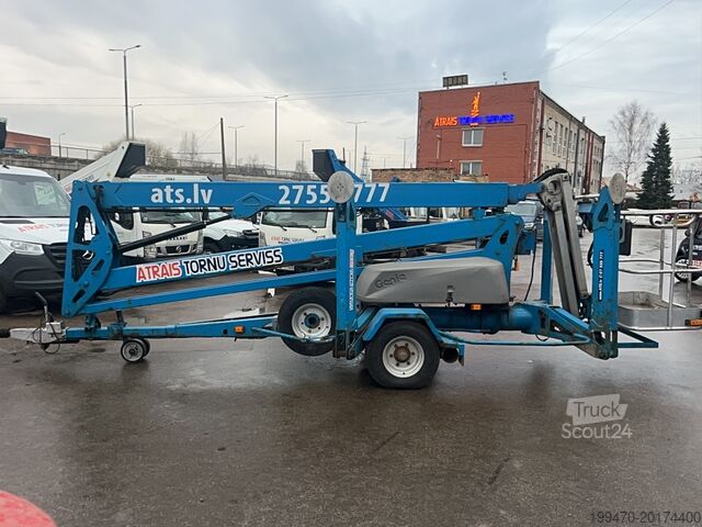 Släpvagnsmonterad bomlyft Genie TZ-50 DC w/ Drive 17.09 m