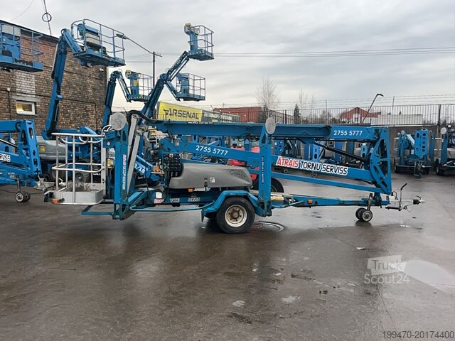 Släpvagnsmonterad bomlyft Genie TZ-50 DC w/ Drive 17.09 m