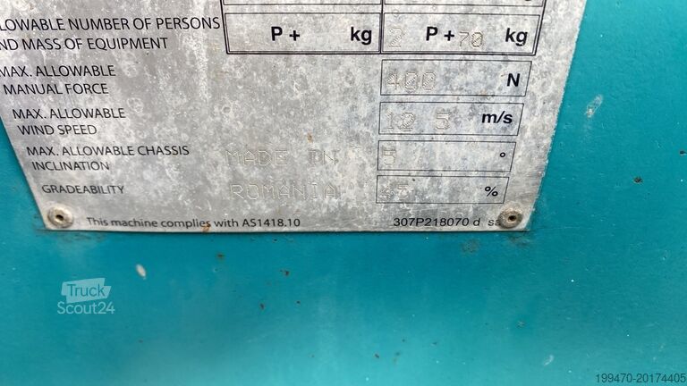 Plataforma de trabajo articulada Haulotte HA120 PX (12m)