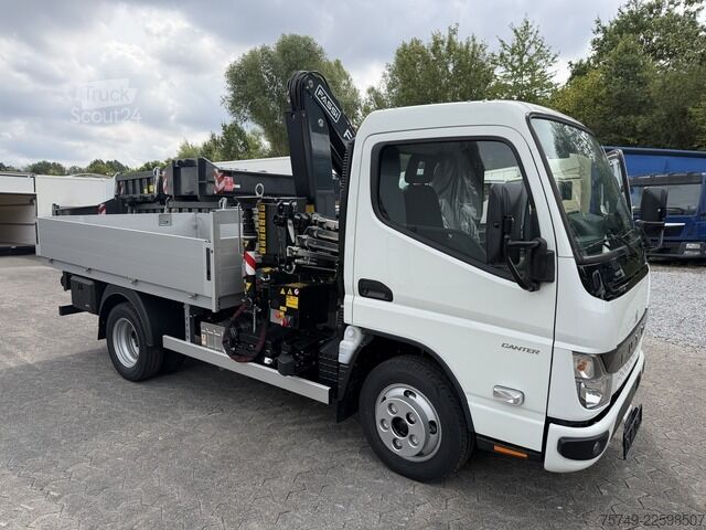 Pritschenwagen Fuso 6S15 Pritsche 3.0m Kran 4xhydr. Funk + Bohrhydr.