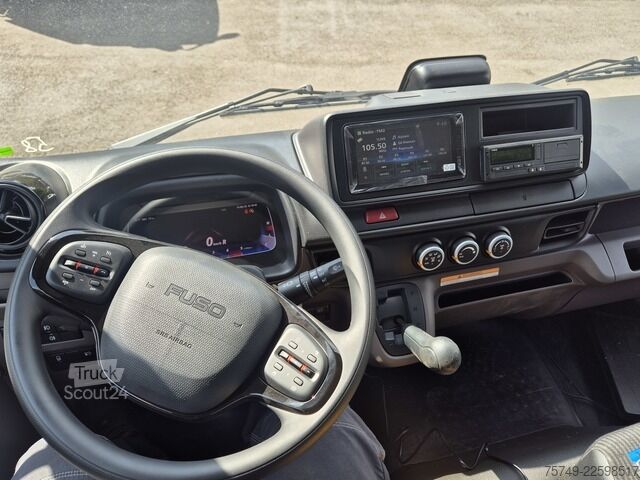Pritschenwagen Fuso FUSO 9C18 Canter Alu Pritsche 5.2m Kran 3x hydr.