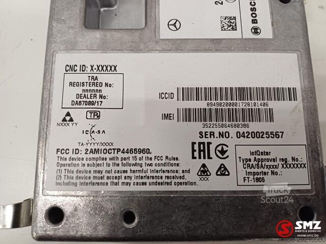 Riadenie motora Mercedes Occ ECU telematica besturingseenheid Mercedes