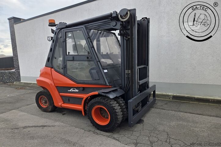 Дизельный вилочный погрузчик Linde H80D