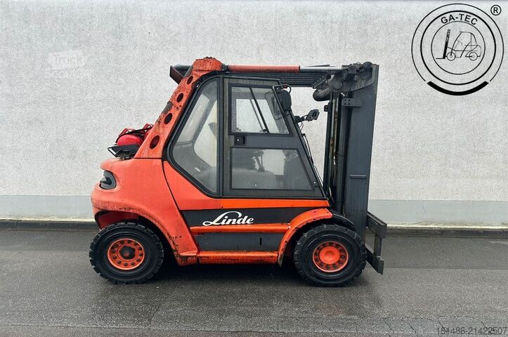 Вилочный погрузчик на сжиженном газе Linde H60T-03