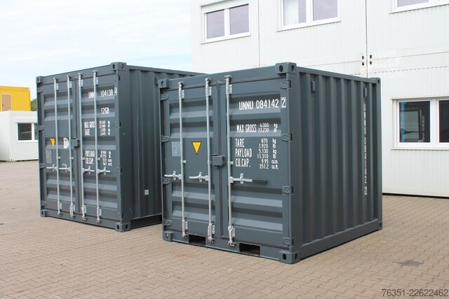 8 ft. sjøcontainer/lagercontainer  8 ft. Seecontainer