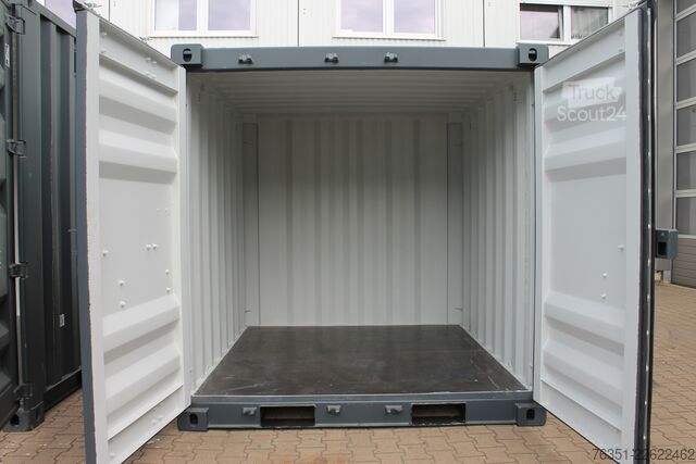8 ft. sjøcontainer/lagercontainer  8 ft. Seecontainer