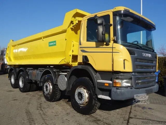 Самосвал Scania R380 8X4 STEELKIPPER 20 CUB,MANUALGEARBOX