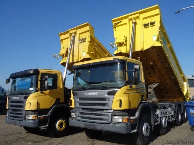 Самосвал Scania R380 8X4 STEELKIPPER 20 CUB,MANUALGEARBOX