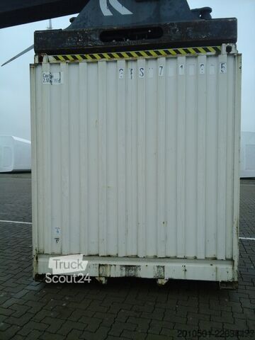 Wechselbrücke mit Kofferaufbau Wechselbrücke Container auf Stelzen BDF 7,45m Rolltor Rolltor SOFORT VERFÜGBAR