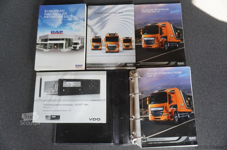 Caja DAF LF 19.320 / 22 EPAL box / 130 tho. km