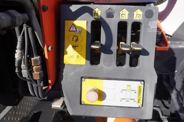 Plataforma con grúa Renault C380 / 6x4 / HDS Palfinger PK 18002-EH 6