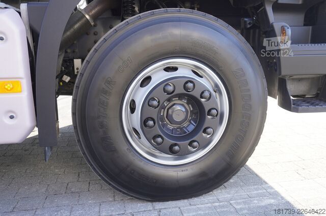 Plataforma con grúa Renault C380 / 6x4 / HDS Palfinger PK 18002-EH 6
