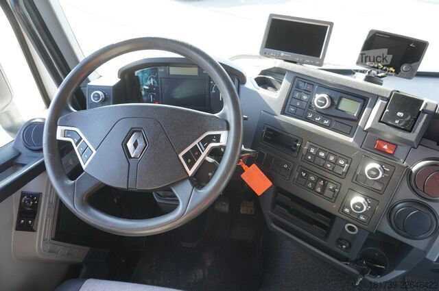 Plataforma con grúa Renault C380 / 6x4 / HDS Palfinger PK 18002-EH 6