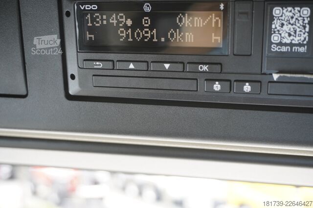 Plataforma con grúa Mercedes-Benz Actros 2545 MP5 / 90 tho. km / Palfinger