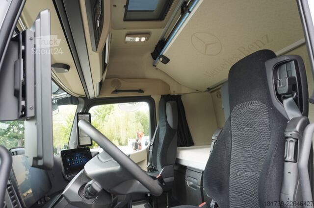 Plataforma con grúa Mercedes-Benz Actros 2545 MP5 / 90 tho. km / Palfinger