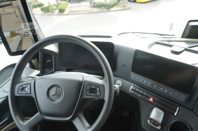 Plataforma con grúa Mercedes-Benz Actros 2545 MP5 / 90 tho. km / Palfinger