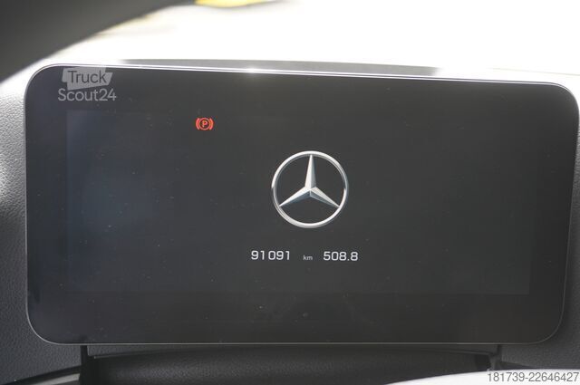 Plataforma con grúa Mercedes-Benz Actros 2545 MP5 / 90 tho. km / Palfinger