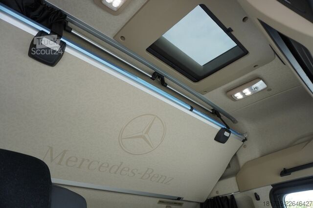Plataforma con grúa Mercedes-Benz Actros 2545 MP5 / 90 tho. km / Palfinger