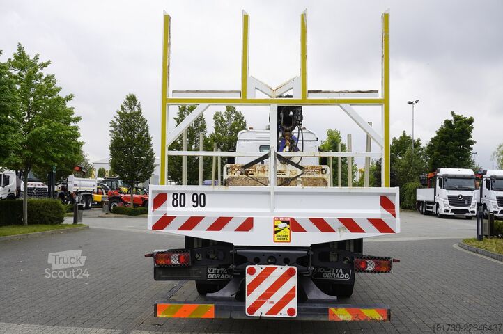 Plataforma con grúa Mercedes-Benz Arocs 1833 4x2 / 60 tho. km! / HIAB