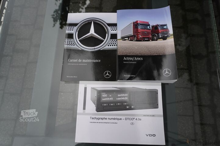 Plataforma con grúa Mercedes-Benz Arocs 1833 4x2 / 60 tho. km! / HIAB