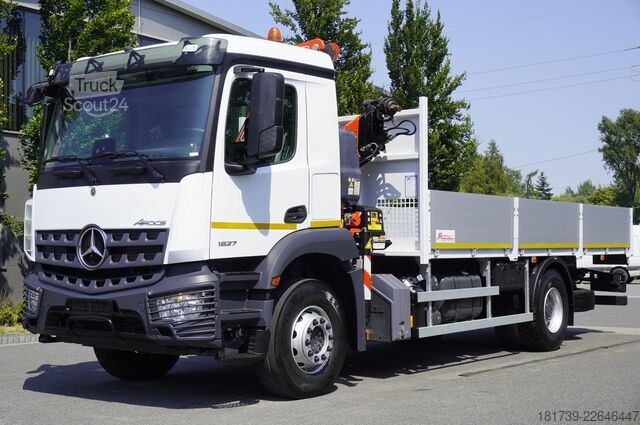 Платформа с кран Mercedes-Benz Arocs 1827 4x2 / 70 tho km!!! / Fassi