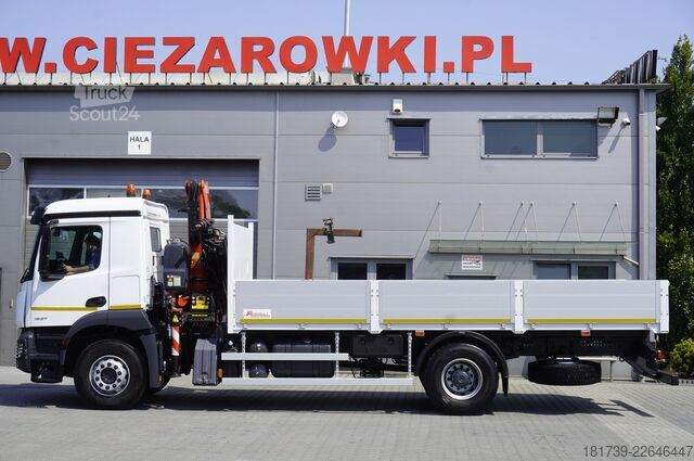 Платформа с кран Mercedes-Benz Arocs 1827 4x2 / 70 tho km!!! / Fassi