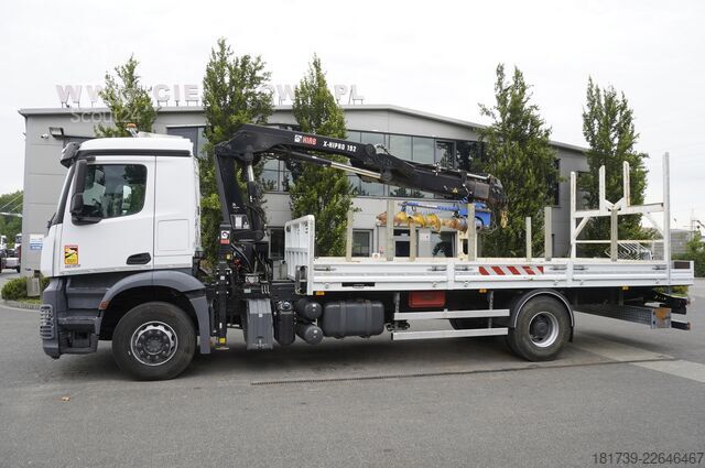 Платформа с кран Mercedes-Benz Arocs 1833 4x2 / 50 tho. km! / HIAB