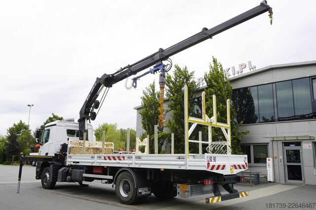 Платформа с кран Mercedes-Benz Arocs 1833 4x2 / 50 tho. km! / HIAB