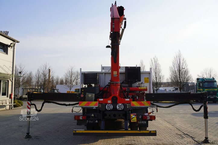 Plataforma con grúa Mercedes-Benz Arocs 2636 6x4/ Fassi F195A.0.24/ 660mth