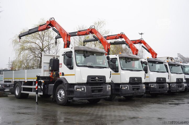 Plataforma con grúa Renault C280 DTI 8/ FASSI crane F135a.22 /15EPAL