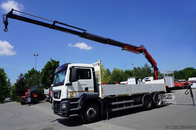 Plataforma MAN TGS 26.420 6×4 / Fassi F215A.2.24 / 6,7m
