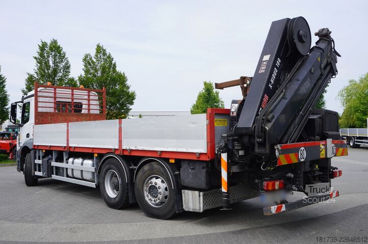 Vinçli platform Mercedes-Benz Mercedes-Benz Antos 2540 6×2-4 / HIAB