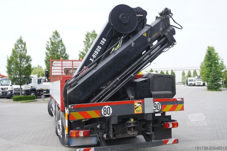 Vinçli platform Mercedes-Benz Mercedes-Benz Antos 2540 6×2-4 / HIAB