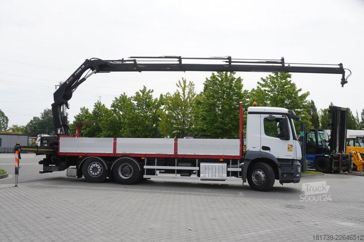 Vinçli platform Mercedes-Benz Mercedes-Benz Antos 2540 6×2-4 / HIAB