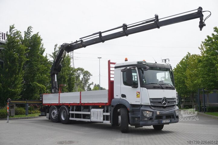 Vinçli platform Mercedes-Benz Mercedes-Benz Antos 2540 6×2-4 / HIAB