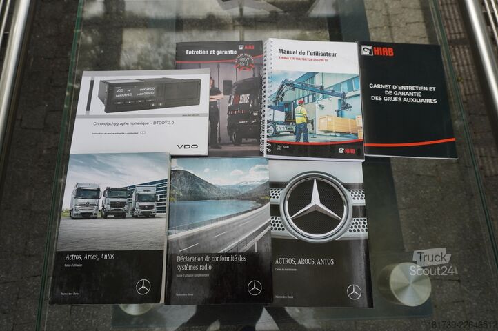 Vinçli platform Mercedes-Benz Mercedes-Benz Antos 2540 6×2-4 / HIAB