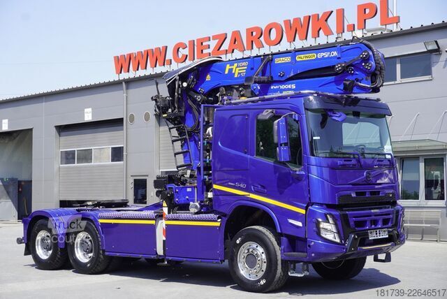Tractora forestal Volvo FMX 540 Forestal tractor/ 6x6 /Palfinger