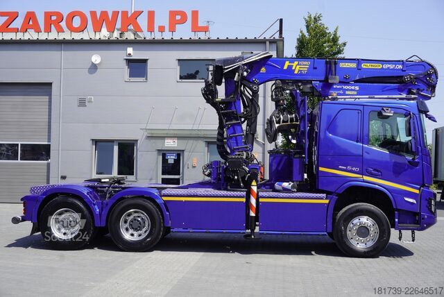 Tractora forestal Volvo FMX 540 Forestal tractor/ 6x6 /Palfinger