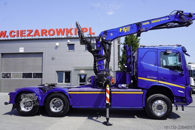 Tractora forestal Volvo FMX 540 Forestal tractor/ 6x6 /Palfinger